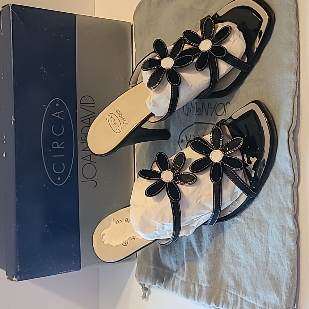 Joan and David sandals